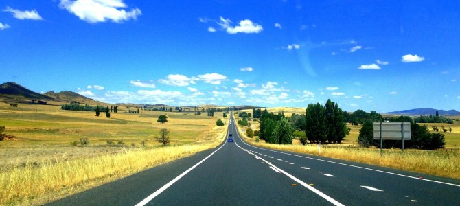 on the road again!